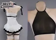 Game Genshin Impact Keqing Cos - Anime Cosplay Jumpsuit ulasan dan harga