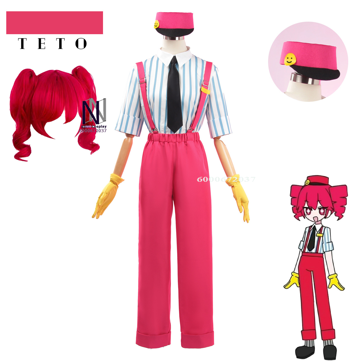 Anime Miku Mesmerizer Cosplay  - Anime Cosplay Jumpsuit ulasan dan harga
