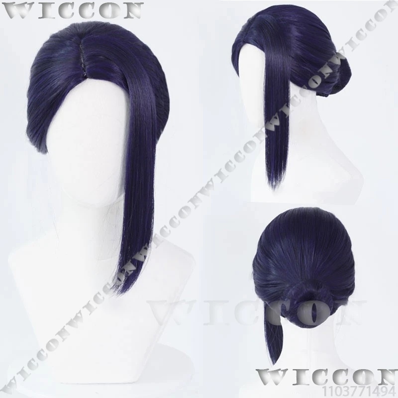 x;3,f6'b7\g,Caitlyn Kiramman A - Anime Cosplay Blue Hair ulasan dan harga