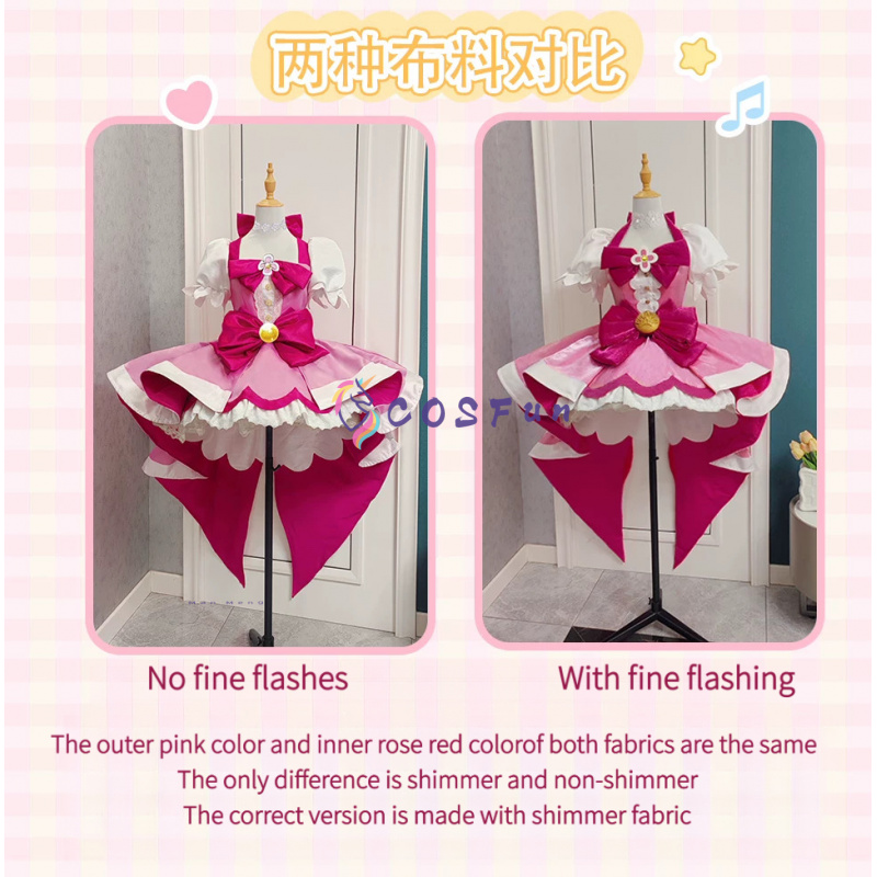 Pretty Cure Haruno Haruka Cosp - Anime Cosplay Ladies ulasan dan harga