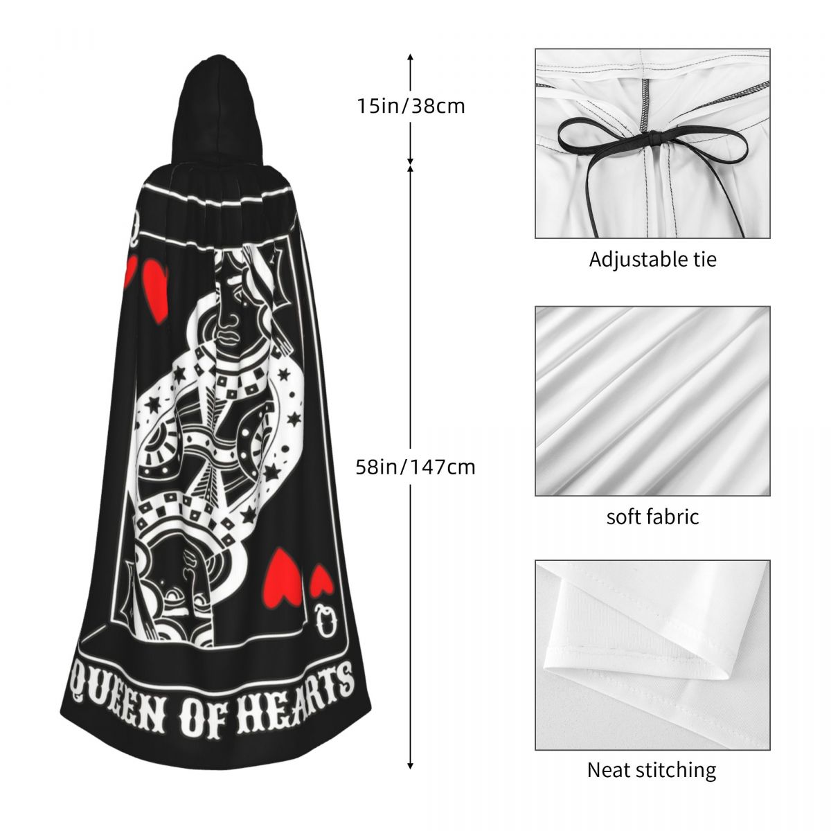 Queen Of Hearts Halloween Desi - Anime Cosplay Idea ulasan dan harga