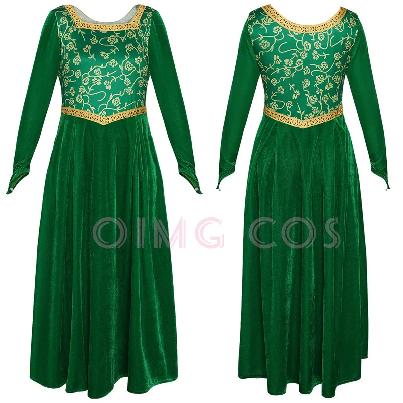 Princess Fiona Cosplay Costume - Anime Cosplay Ladies ulasan dan harga