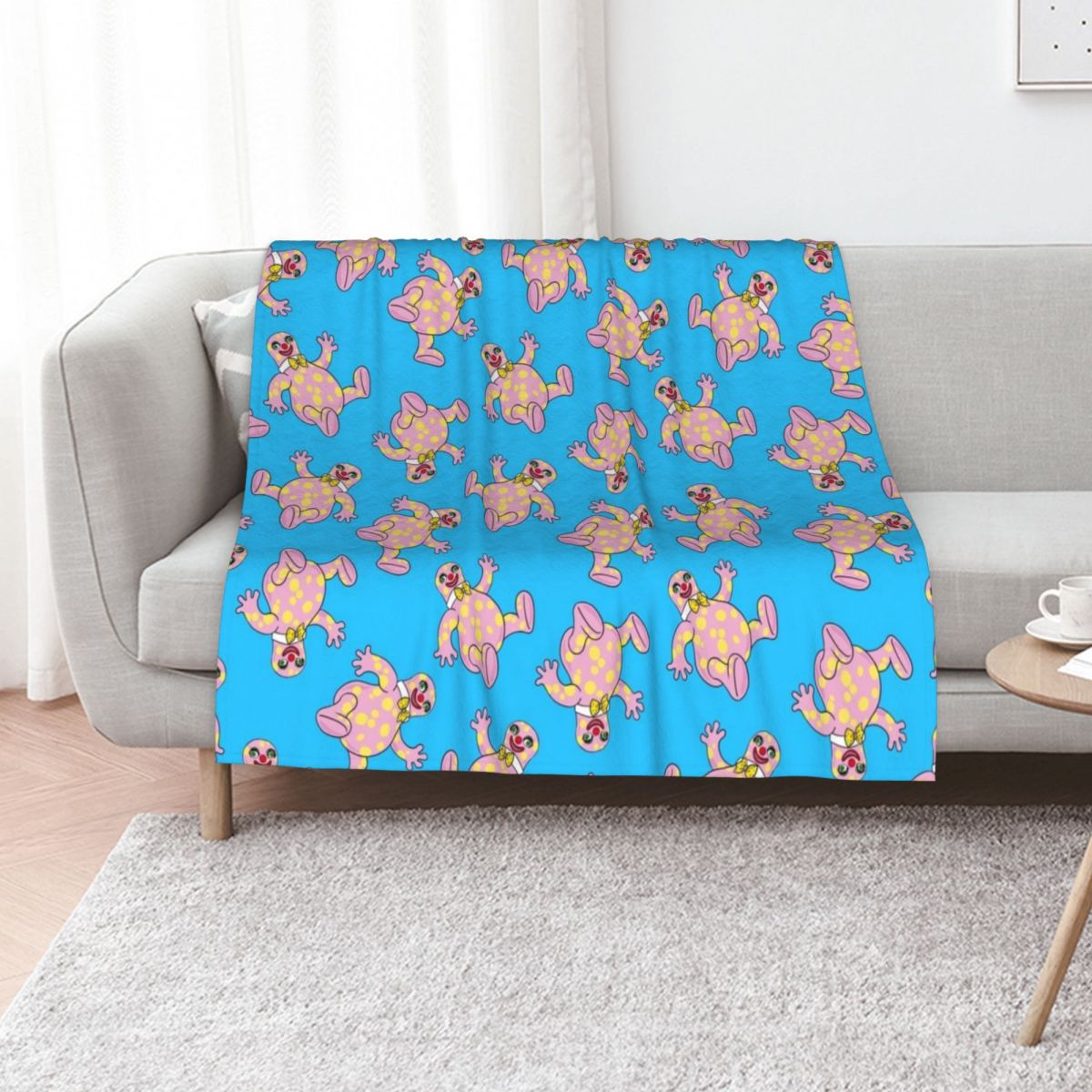 Blobby Blobby Blobby Throw Bla - Anime Cosplay Idea ulasan dan harga